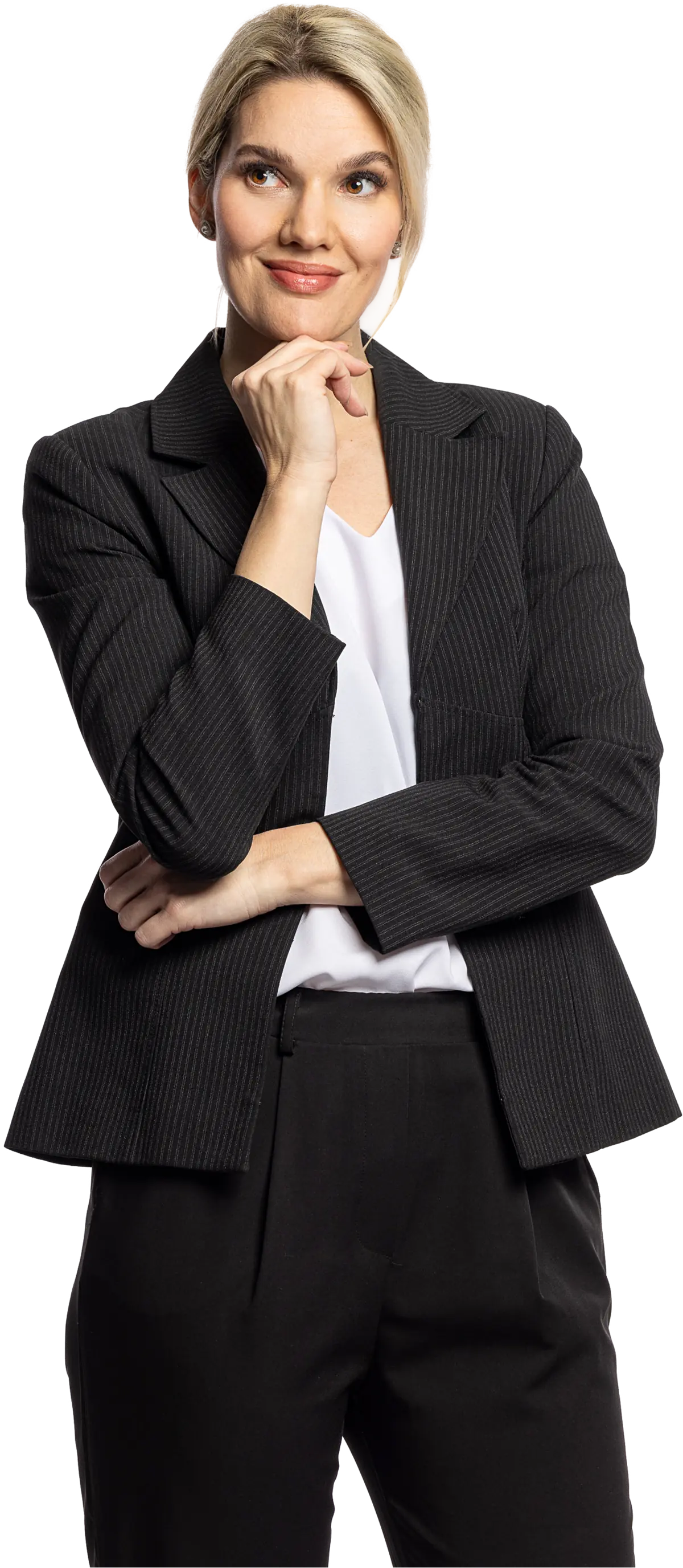 Lucie Davídková v saku — Regional Director Keller Williams Czech Republic