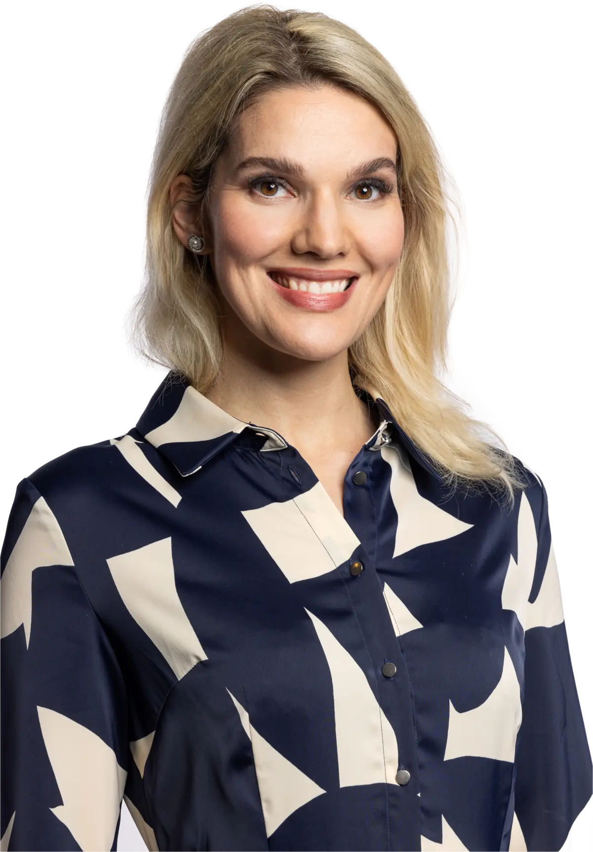Lucie Davídková s úsměvem
